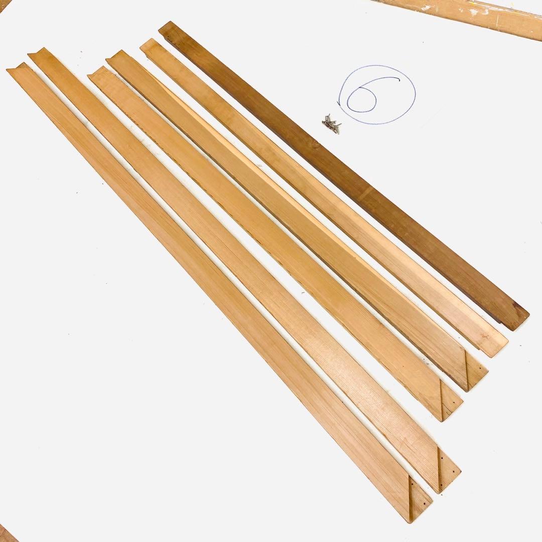 絵画用 木枠 キャンバス枠 F100号 杉材 KISO刻印 良品 送料込み ⑥