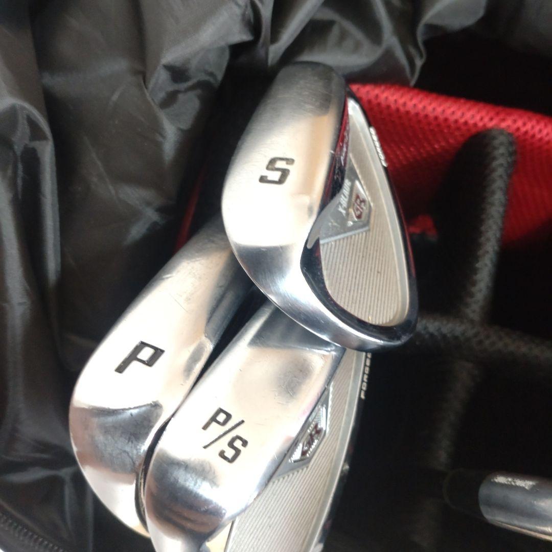 Rittsu ゴルフバッグ アイアン6本 ドライバー付き