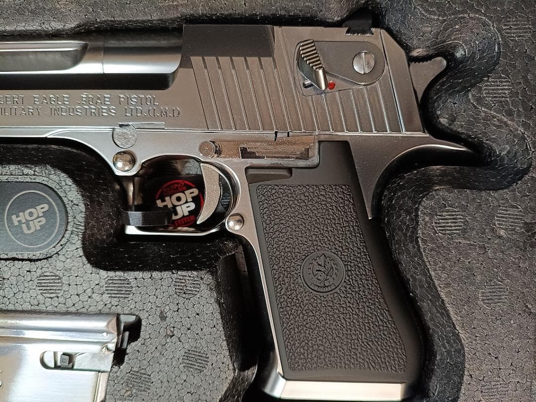 デザートイーグル クロームステンレス 東京マルイ ガスブローバック