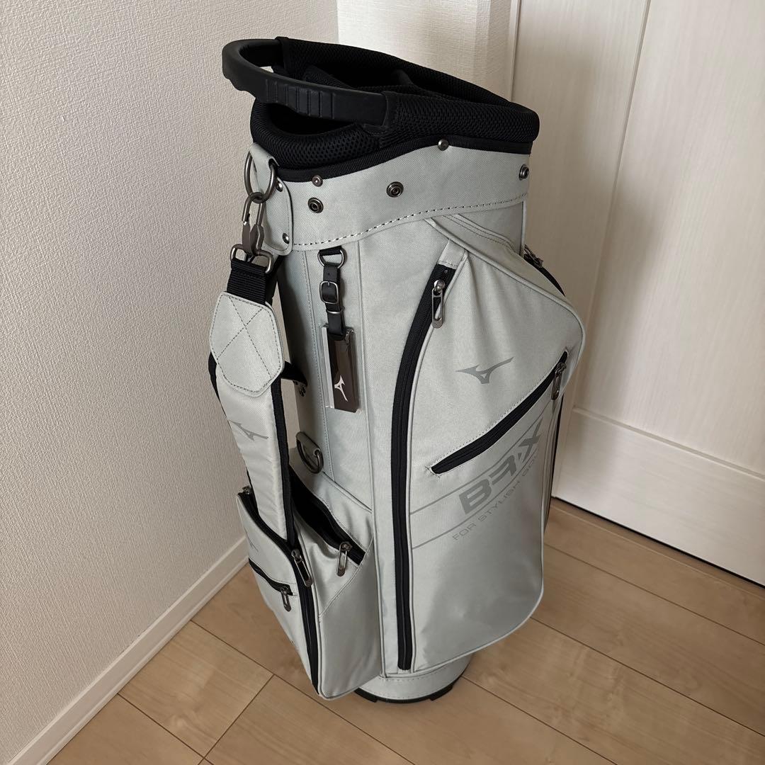 ミズノ　ゴルフ キャディバッグ カート式 9.5型　定価22,000円