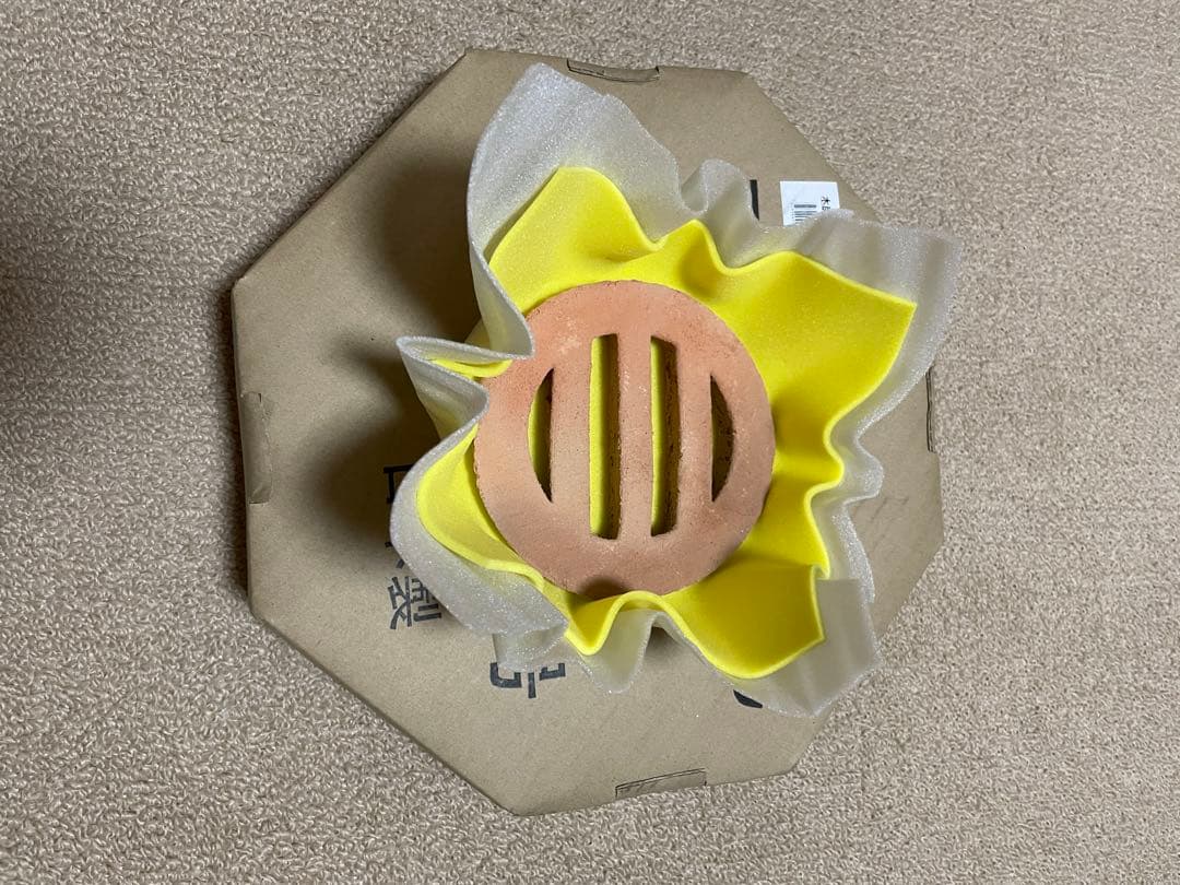 【亀島製陶所】三河焼 黒七輪 木炭9号 日本製