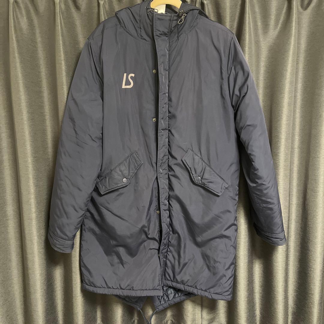 LUZ e SOMBLA ハーフベンチコート ネイビー　サイズXL