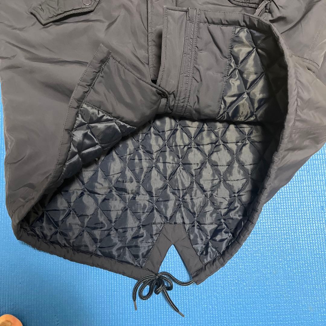 LUZ e SOMBLA ハーフベンチコート ネイビー　サイズXL