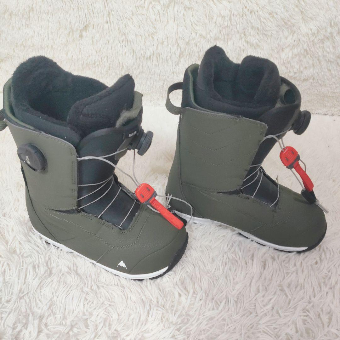 BURTON RULER BOA WIDE スノーボードブーツ 25cm カーキ