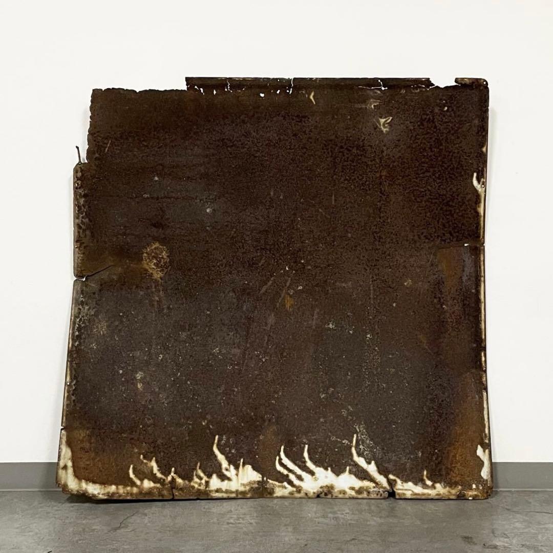 SNT1023 ライオン 蚊取り線香 ホーロー看板 2枚 約91×91cm