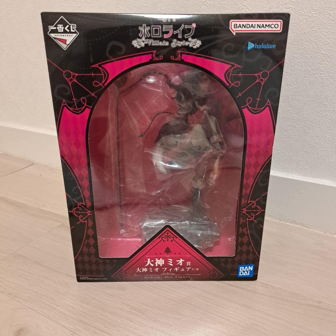 【未開封】一番くじ ホロライブ 大神ミオ フィギュア　その他グッズ付