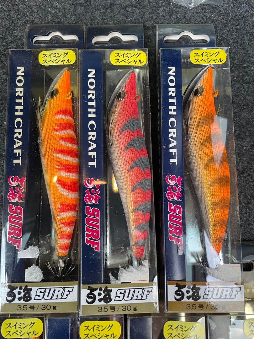 ノースクラフト　百海サーフ　3.5号　7セット　ラパラ　エギセット