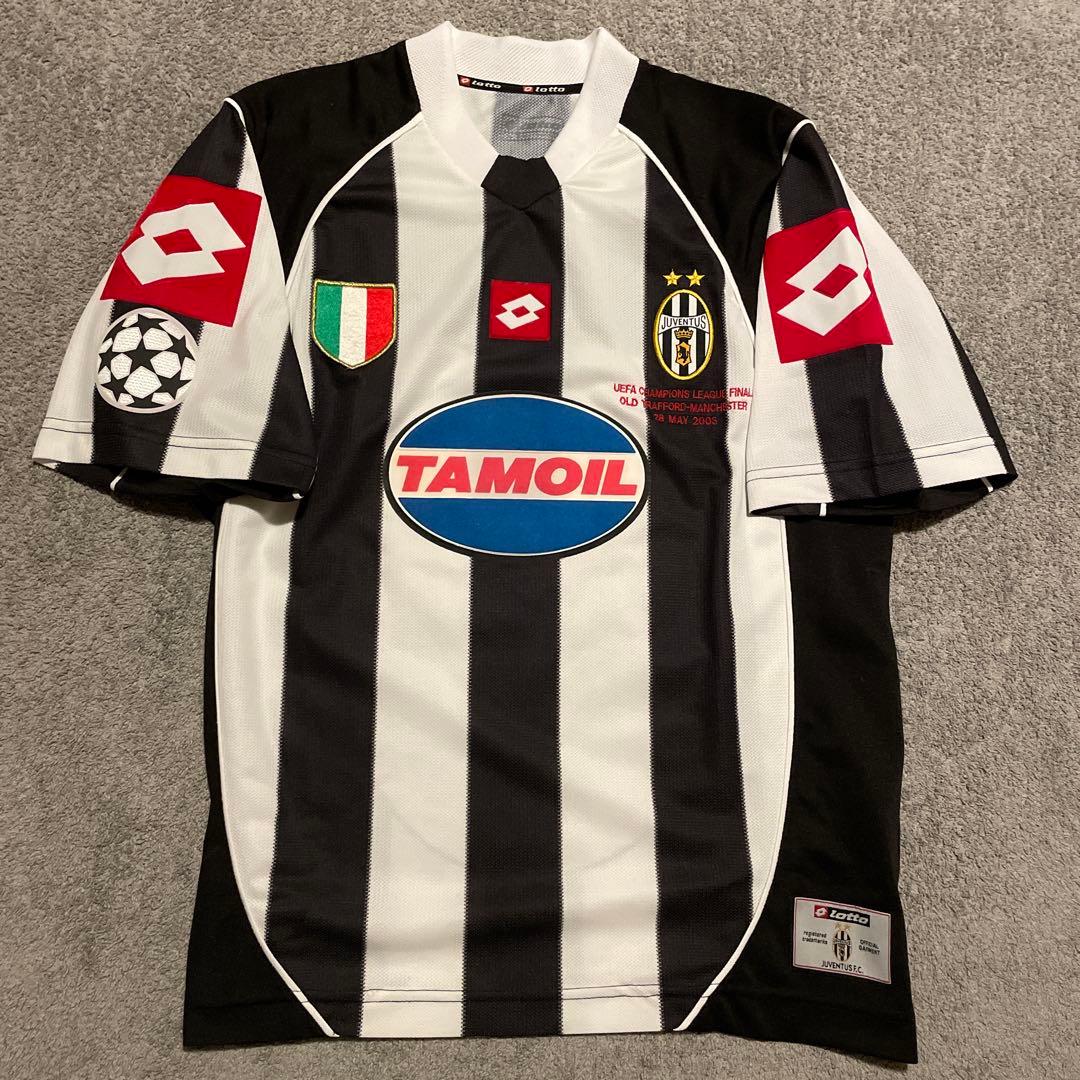 2002-03 ユベントス デルピエロ#10 チャンピオンズリーグ決勝刺繍付