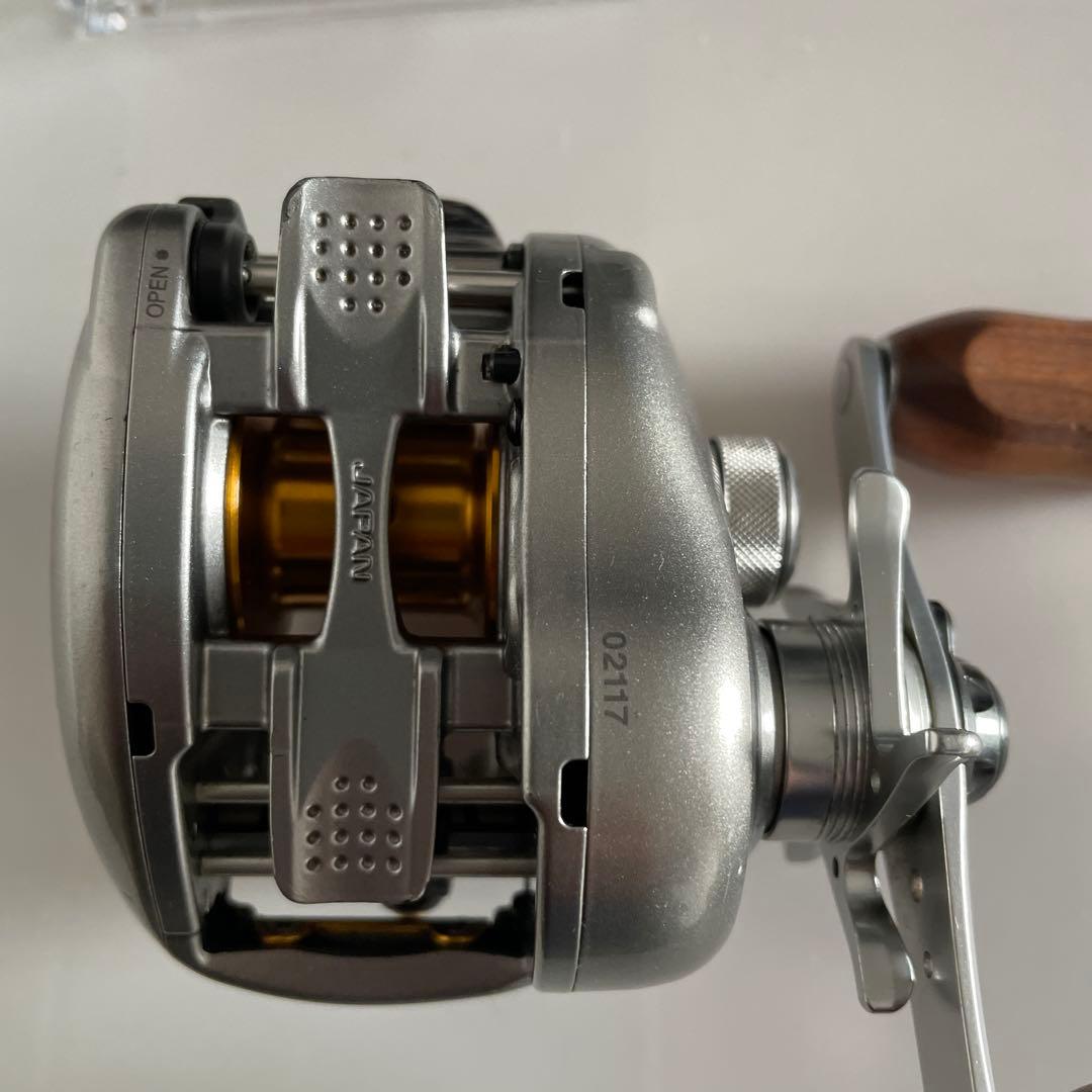 シマノ　メタニウムMG ハンドルカスタム　美品