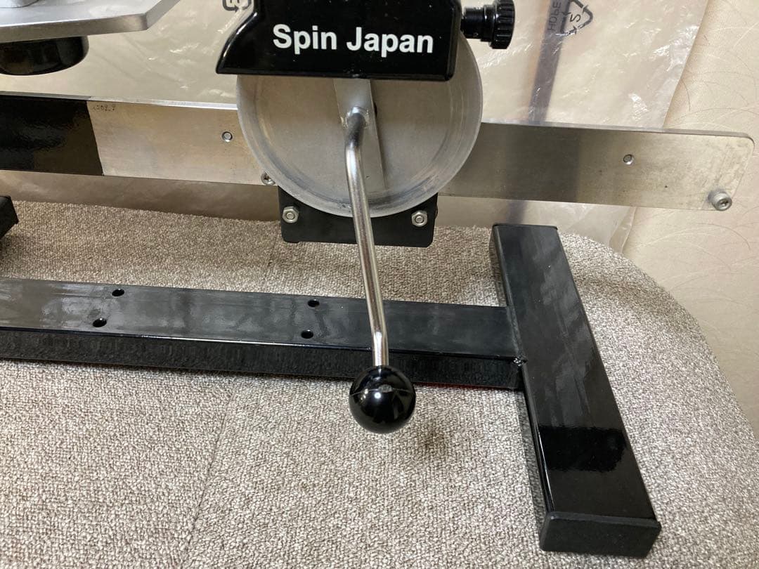 【ジャンク品】ガット張り機 ばね式　テニス・バドミントン　Spin Japan製