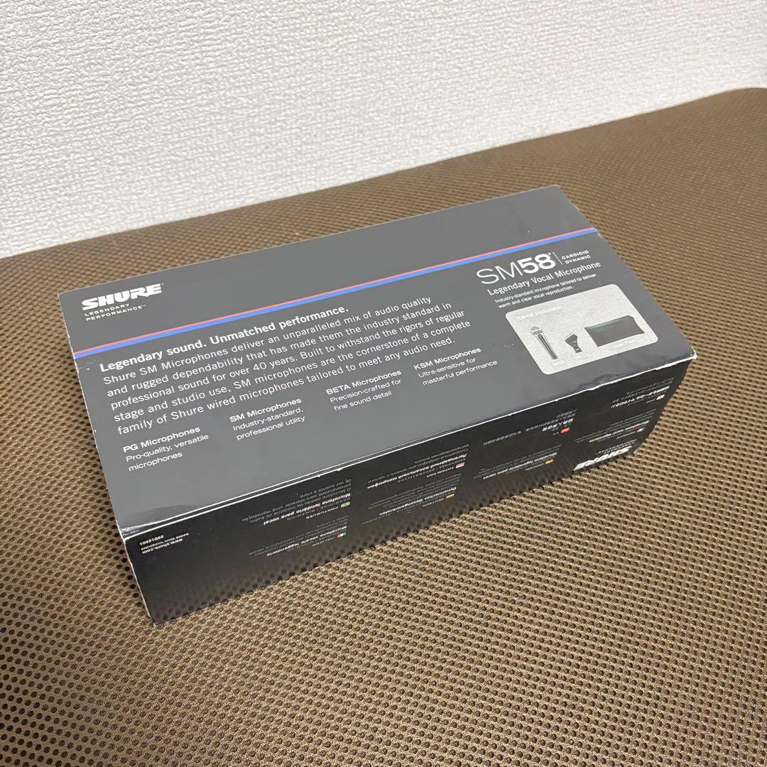 【美品】SHURE SM58 ダイナミックマイク 正規品 完品 シュア ゴッパ