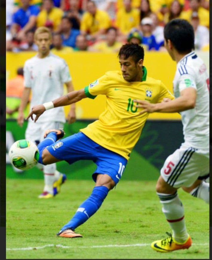 2013年　ブラジル代表　ネイマール　10番　コンフェデ　正規品　当時物　美品