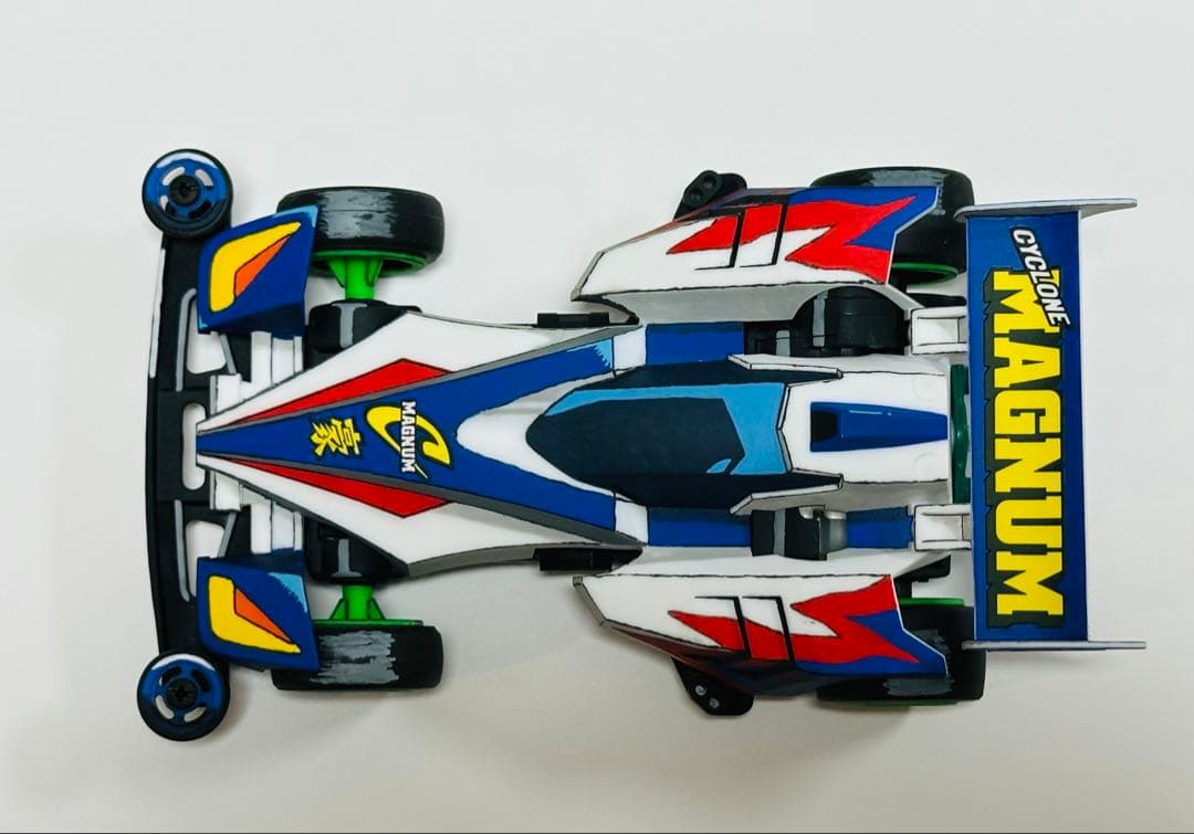 2次元塗装　サイクロンマグナム ミニ四駆