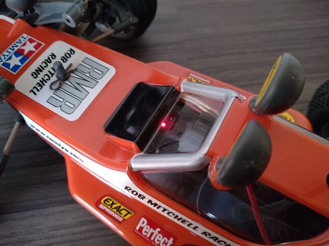 RCタムテックギア バギーチャンプ美品オレンジ タミヤラジコンカー