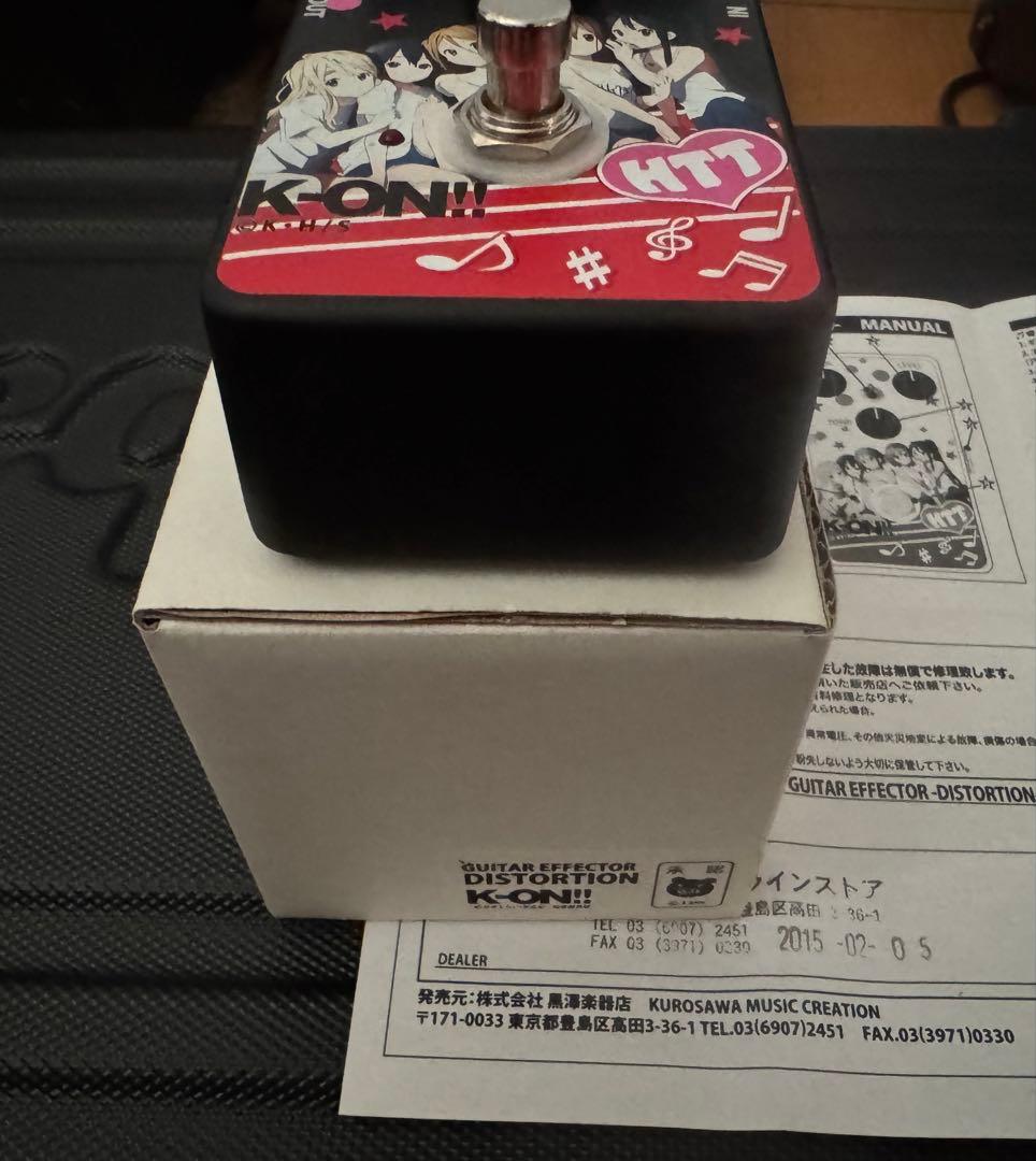 美品 黒澤楽器 けいおん！ K-ON!! Guitar effector