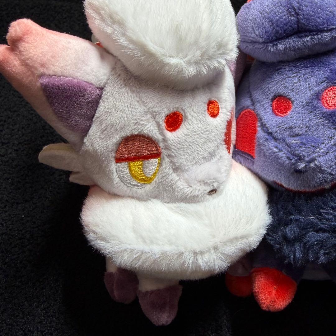 ポケモン　にたものどうし　ペアマスコット　ゾロア＆ヒスイゾロア　新品未使用タグ付