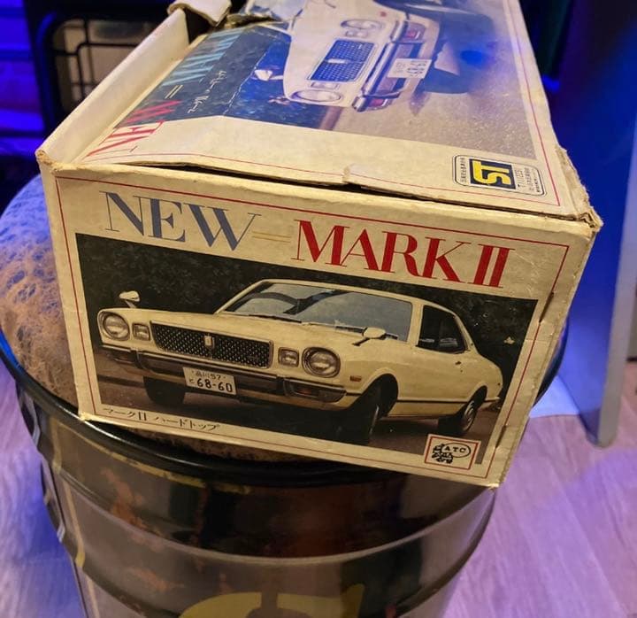 アサヒ玩具　NEW MARK2ハードトップ　ブリキ