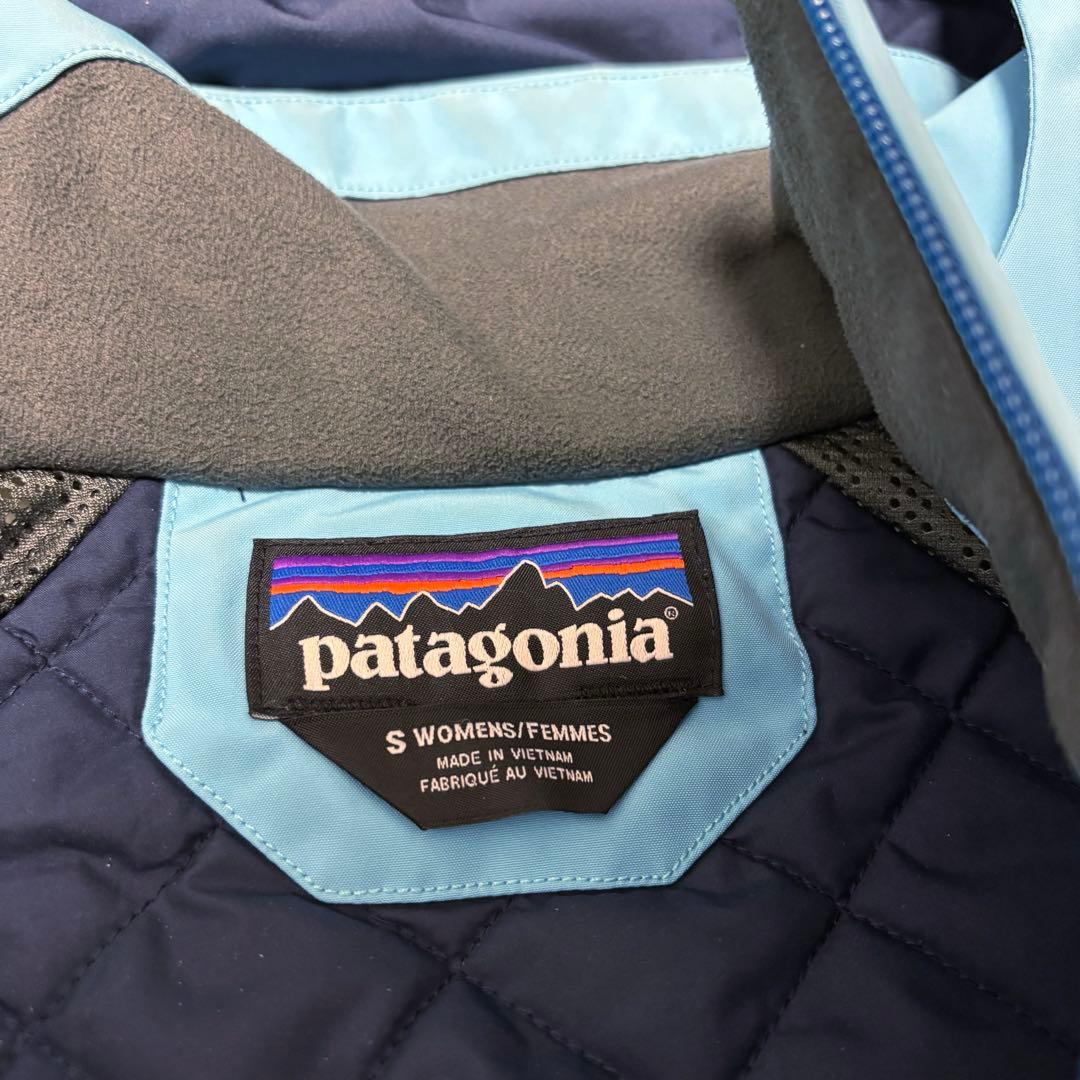 パタゴニア スノボ ジャケット ブルー ゴアテックス ブルゾン 防水 スキー