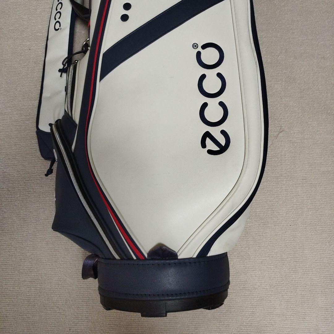ecco キャディバッグ ホワイト/ネイビー/レッド ※希少レア物※