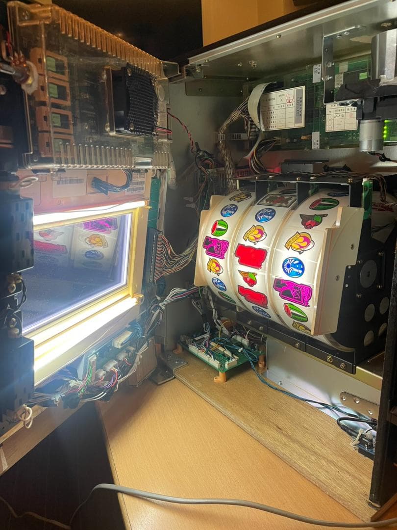 卓上パチスロ 鬼浜爆走愚連隊（銀座） 4号機 ゲーム機 動作良好