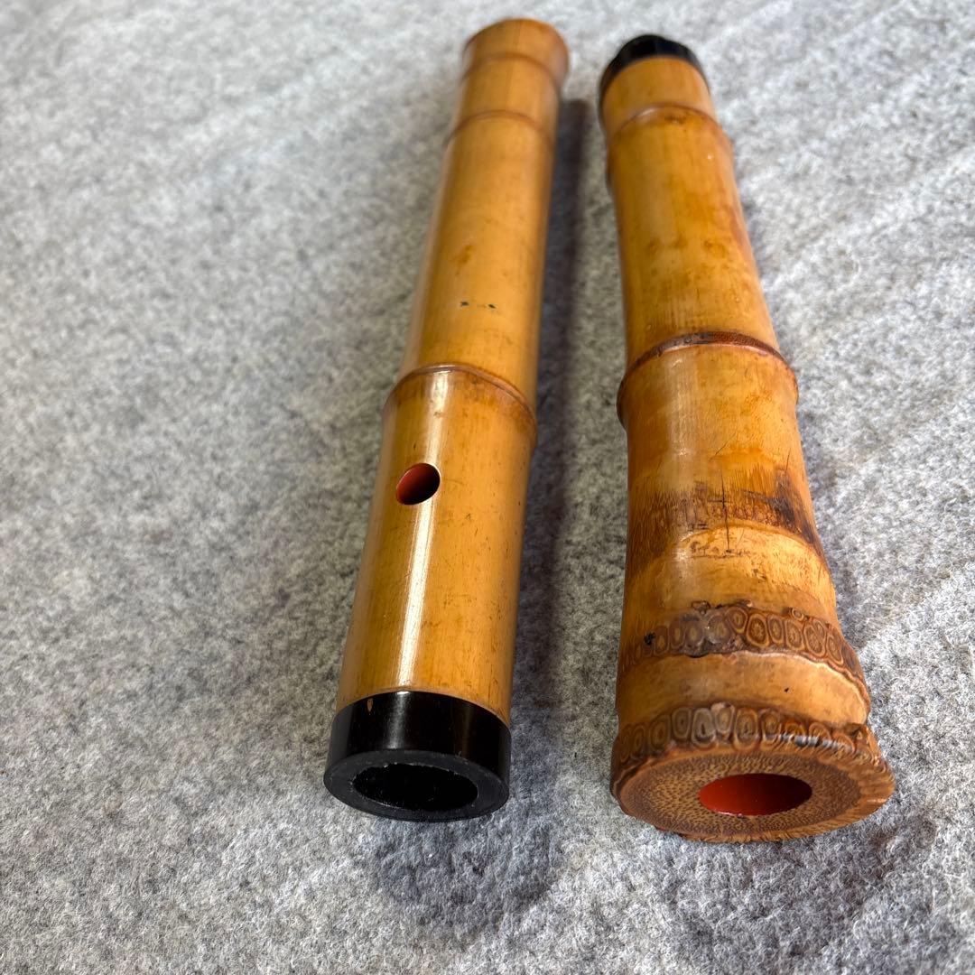 264尺八一尺八寸管　無銘