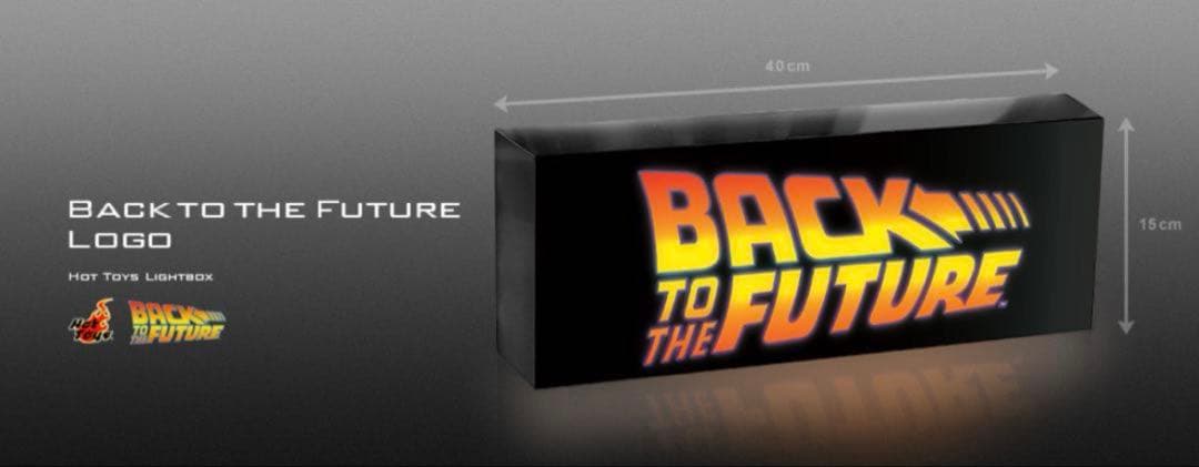 ※点灯不可。ライトボックス BACK TO THE FUTURE ホットトイズ