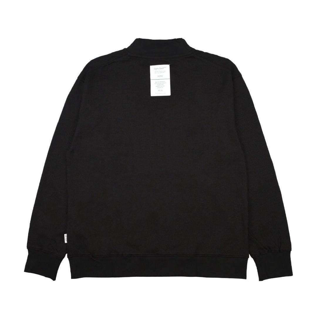 2026サーマルモックネックTシャツ　ブラックM 即完売品