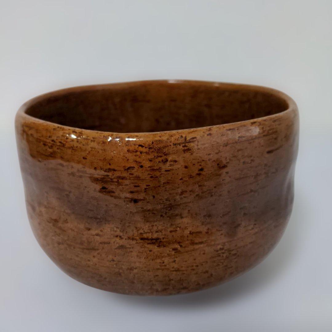 【②美品】大樋焼 木村正樹造 抹茶碗 共箱 茶道具