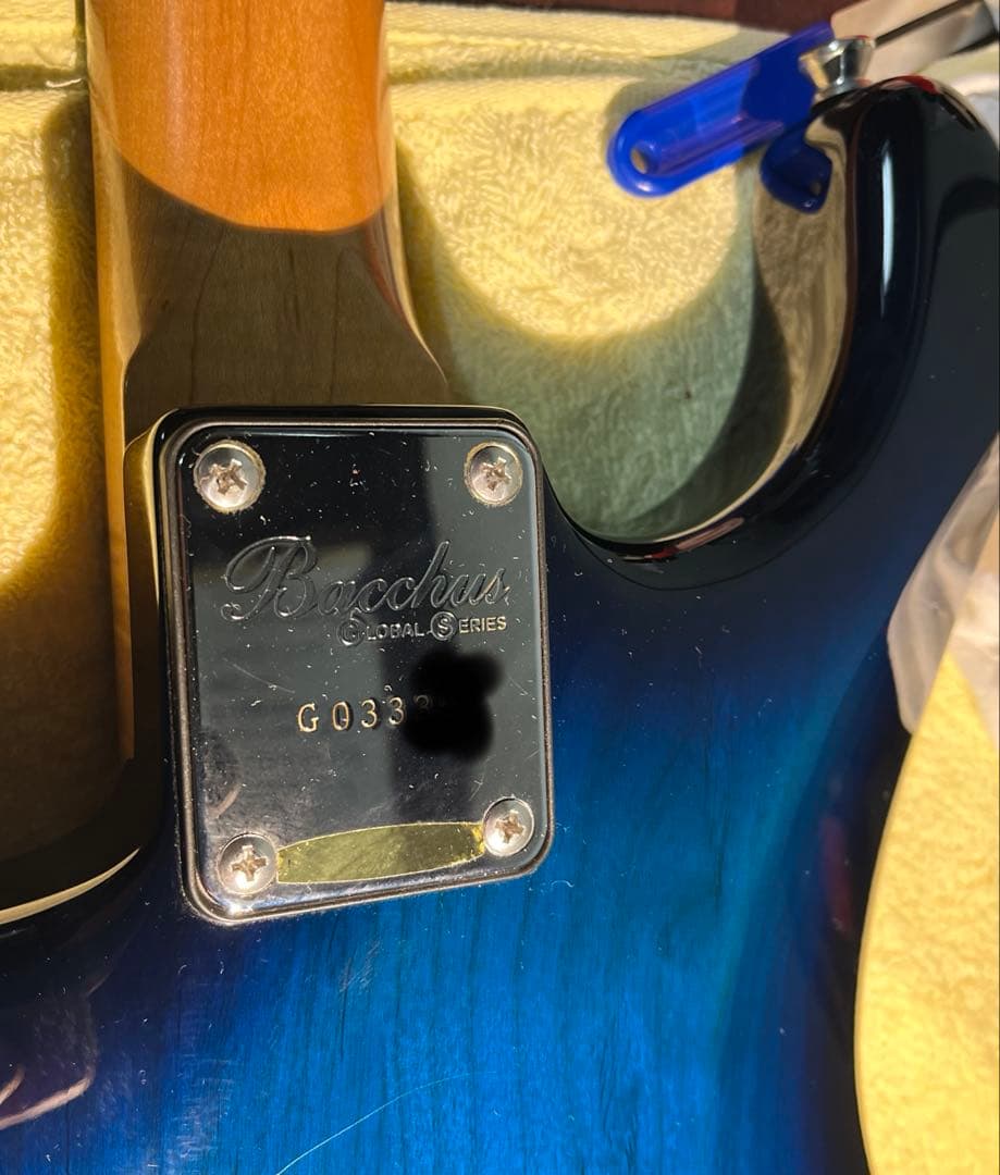 Bacchus GlobalストラトMod (ゴトーペグ、ctsポット)