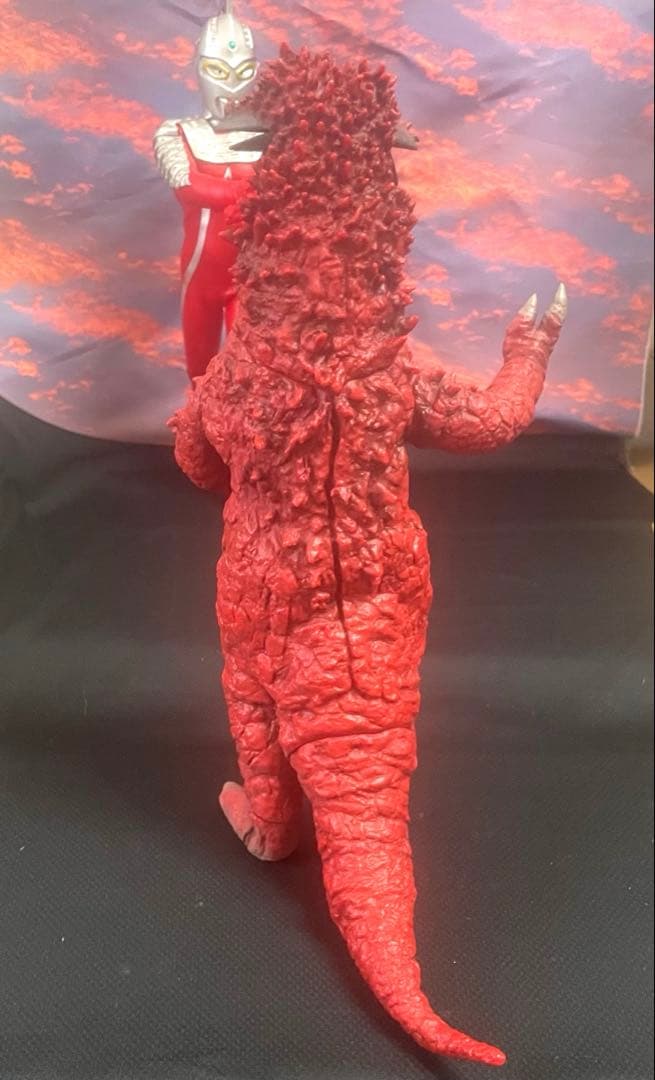 30cm！■ ウルトラセブン パンドン / リアル ソフビ / ビリケン CCP