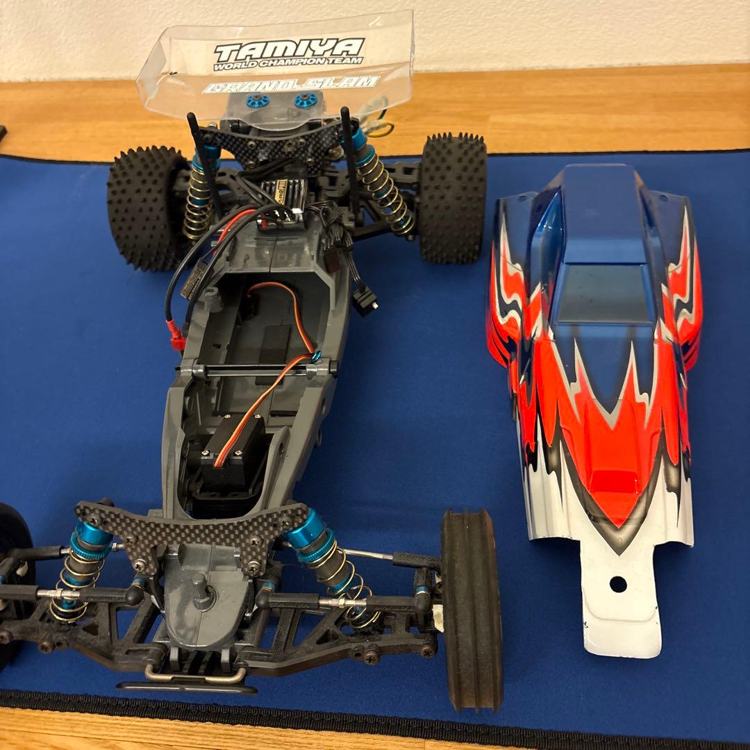 タミヤDT03 レーシングファイター　オプション多め