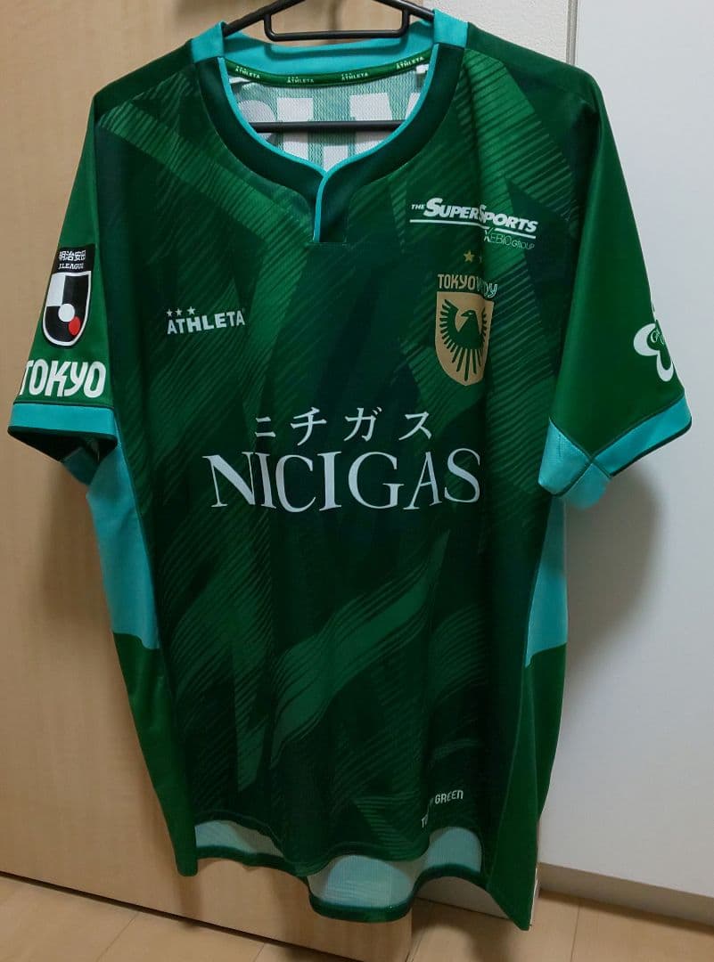 ATHLETA 東京ヴェルディ 2025限定ユニフォーム ニチガスDAYS L