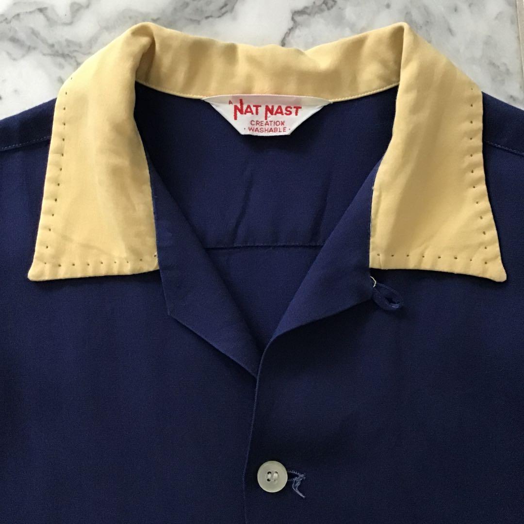 50s～60s NAT NAST ボーリングシャツ オリジナル
