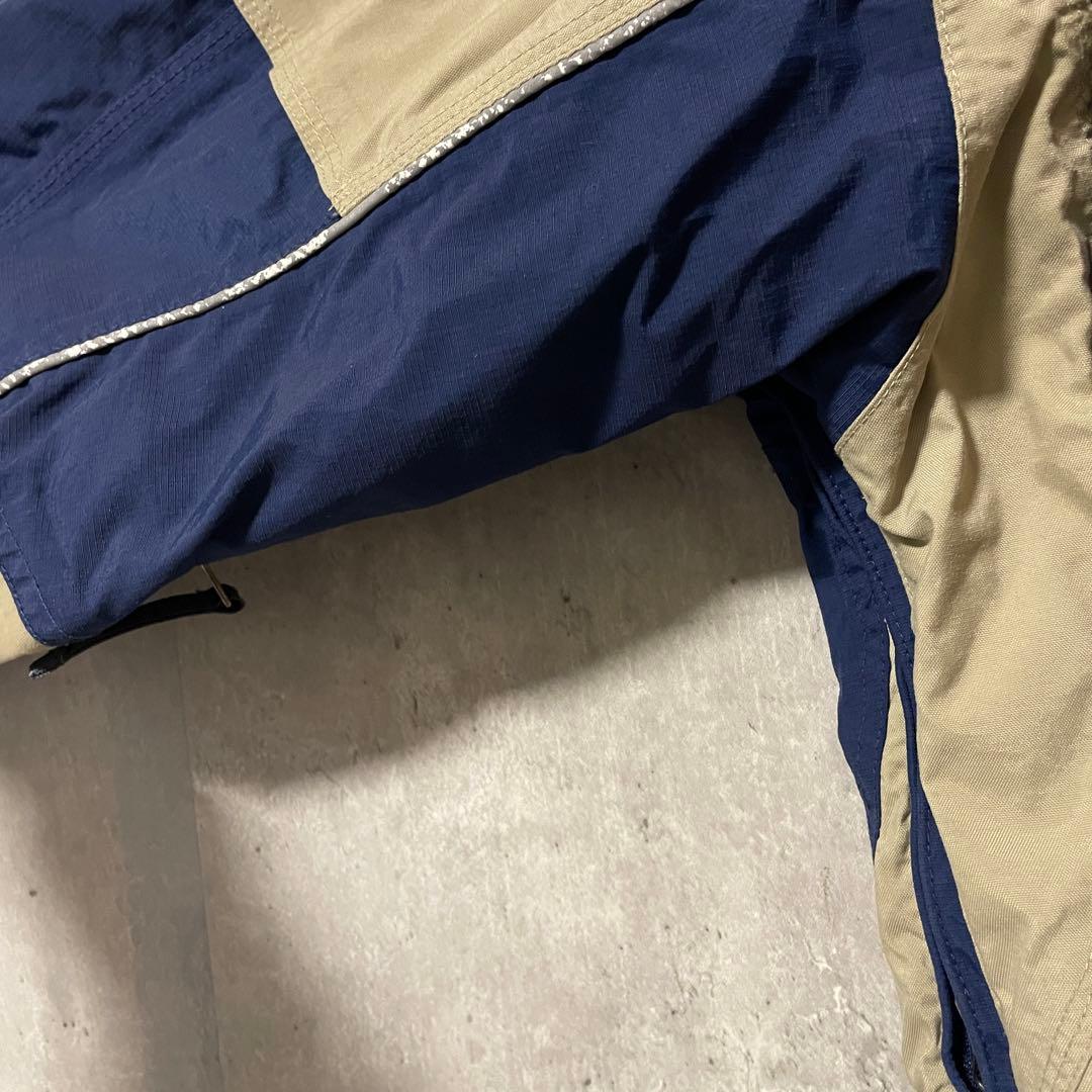 Burtonバートンスキーウェアスノーボードジャケットパーカー紺ネイビーベージュ