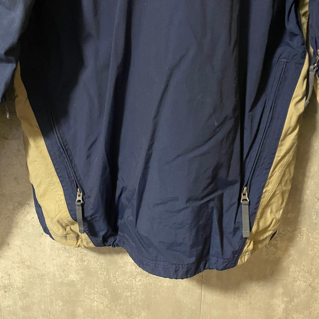 Burtonバートンスキーウェアスノーボードジャケットパーカー紺ネイビーベージュ