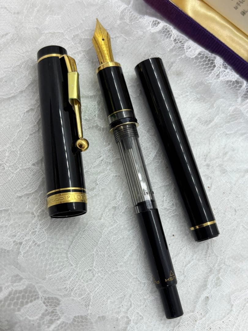 未使用PILOT カスタムF-JF 14K 万年筆　ビンテージ　オシャレ