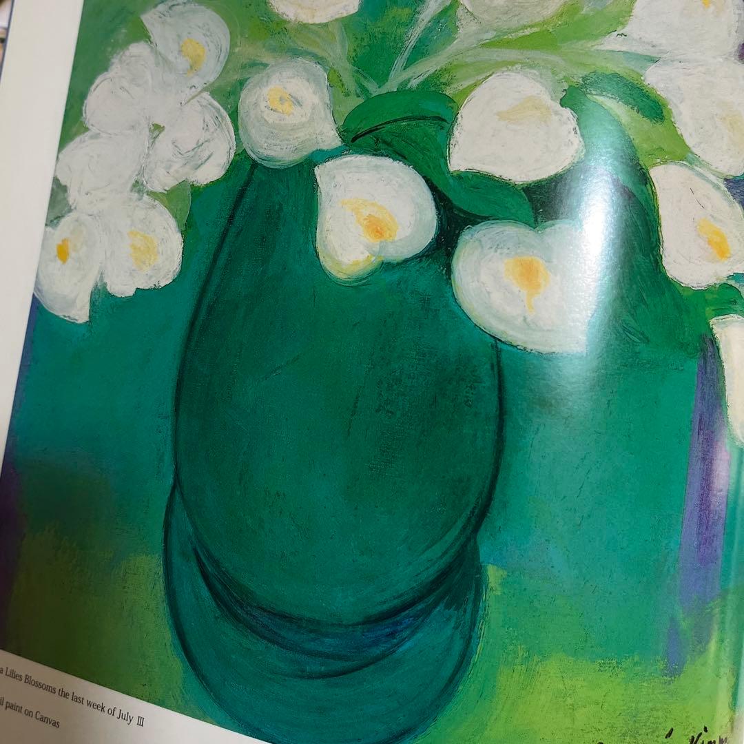 新品額　65枚限定　大きめサイズ　ジニー・キム　版画　直筆サイン　NO. 証明書