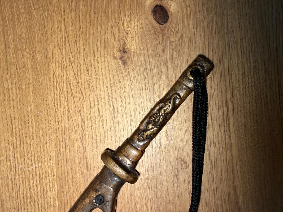 018 兜割 銅製 時代武具 鉢割（はちわり）