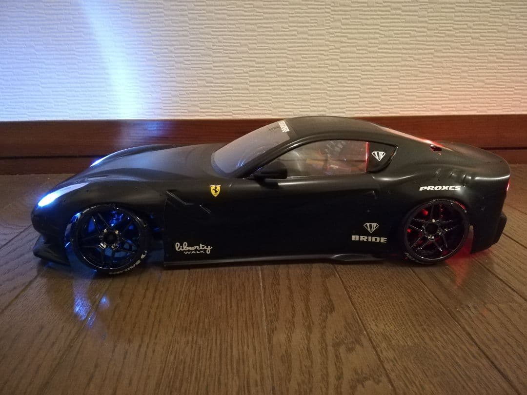 専用 1/10 タミヤ ラジコン ボディ フェラーリ F12 TDF ドリパケ等