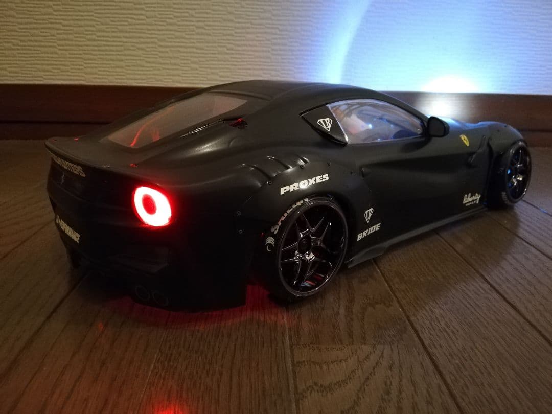 専用 1/10 タミヤ ラジコン ボディ フェラーリ F12 TDF ドリパケ等