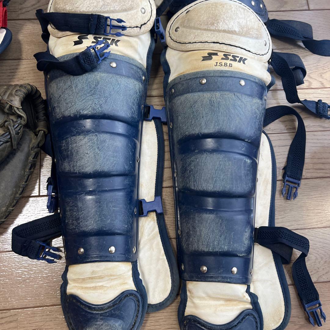 H*O様 SSK 軟式用　キャッチャー用具一式 ネイビー