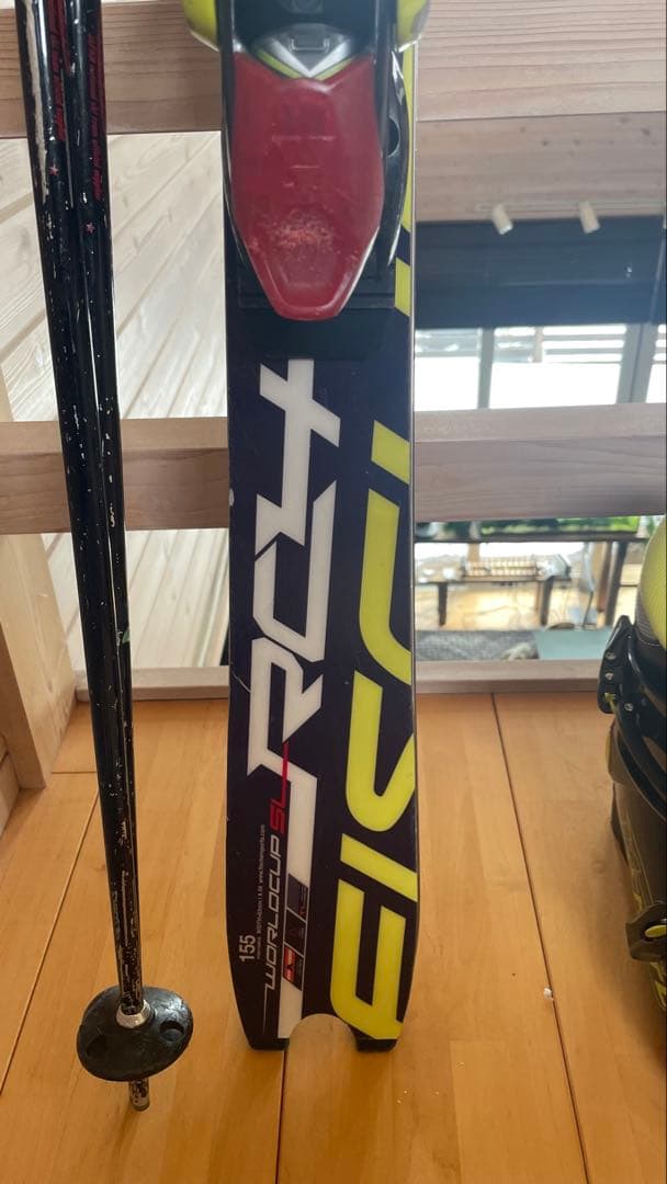 M&Y カービングスキー板FISCHERフィッシャー大人男性155cm