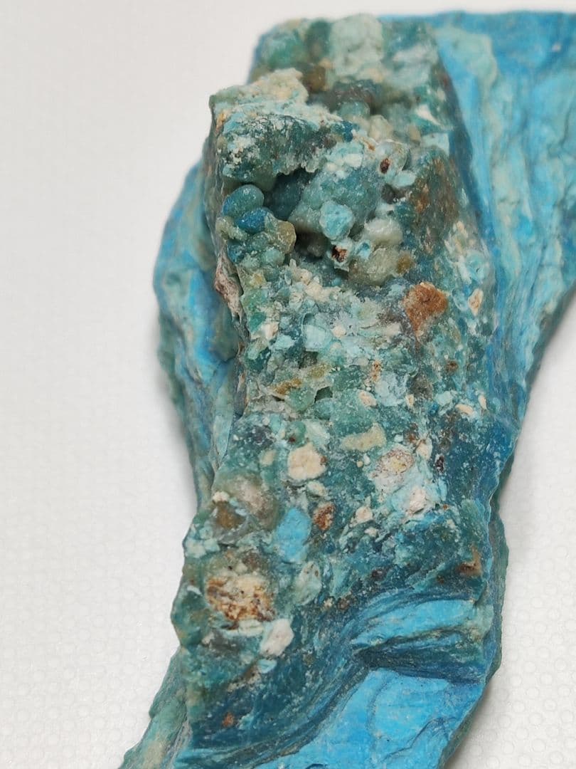 パワーストーン　天然石　ペルー産　ジェムシリカ　ブルーオパール　22g　N756