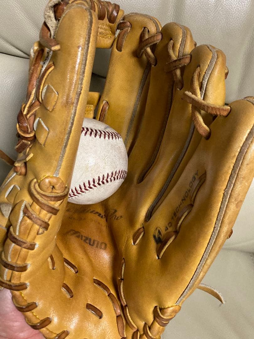 Mizuno ミズノプロ　硬式 ブラウン 4Dテクノロジー