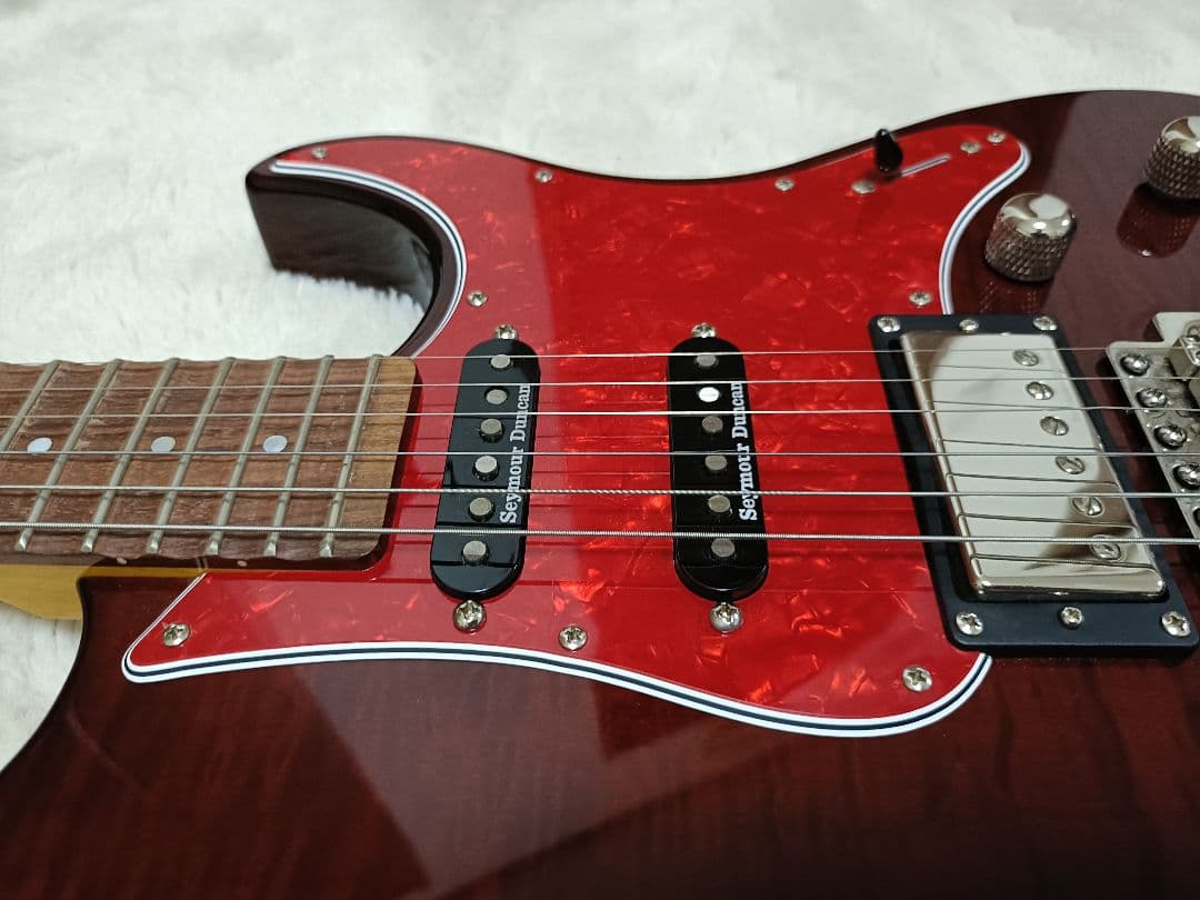 スキャロップ指板美品YAMAHA PACIFICA 612VIIFW