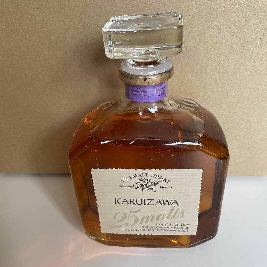 軽井沢 Karuizawa 25malts ウイスキー 720ml 箱なし未開封