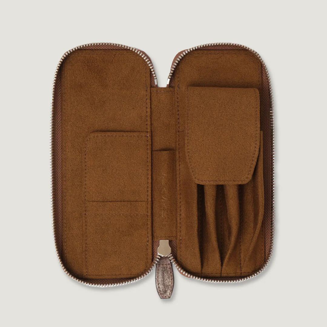 Duct ペンケース マルゴーフォグ　カスターニャ　しーさー SEASAR