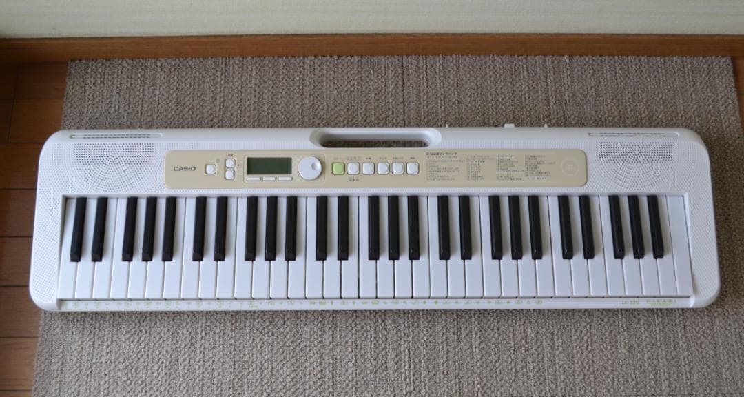 ソバコ2022年CASIO 光ナビゲーションキーボード LK-325