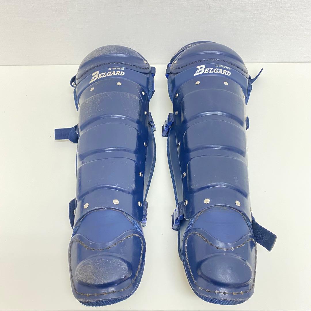 BERGARD 軟式用 キャッチャー 防具 プロテクター レガース　２点セット