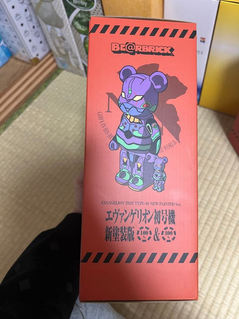 BE@RBRICK エヴァンゲリオン2体セット(新塗装版) 100%/ 400％